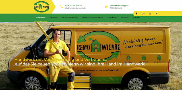 Remo Service Wienke - Handwerk einfach mal WEITER gedacht!